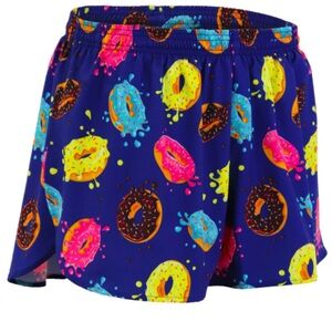 BOA Men's Printed 3" Half Split Shorts - Donut Vibrant S